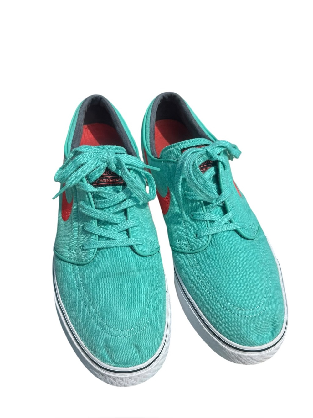 Nike Zoom Stefan Janoski Canvas Crystal Mint Crimson Black SB Sneakers Mens 11